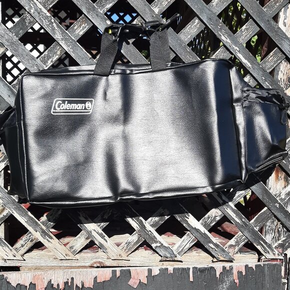 Coleman Stove Carry Case Zipper Close Protective Cover 12.5x21x5 Side Pockets - Picture 4 of 9